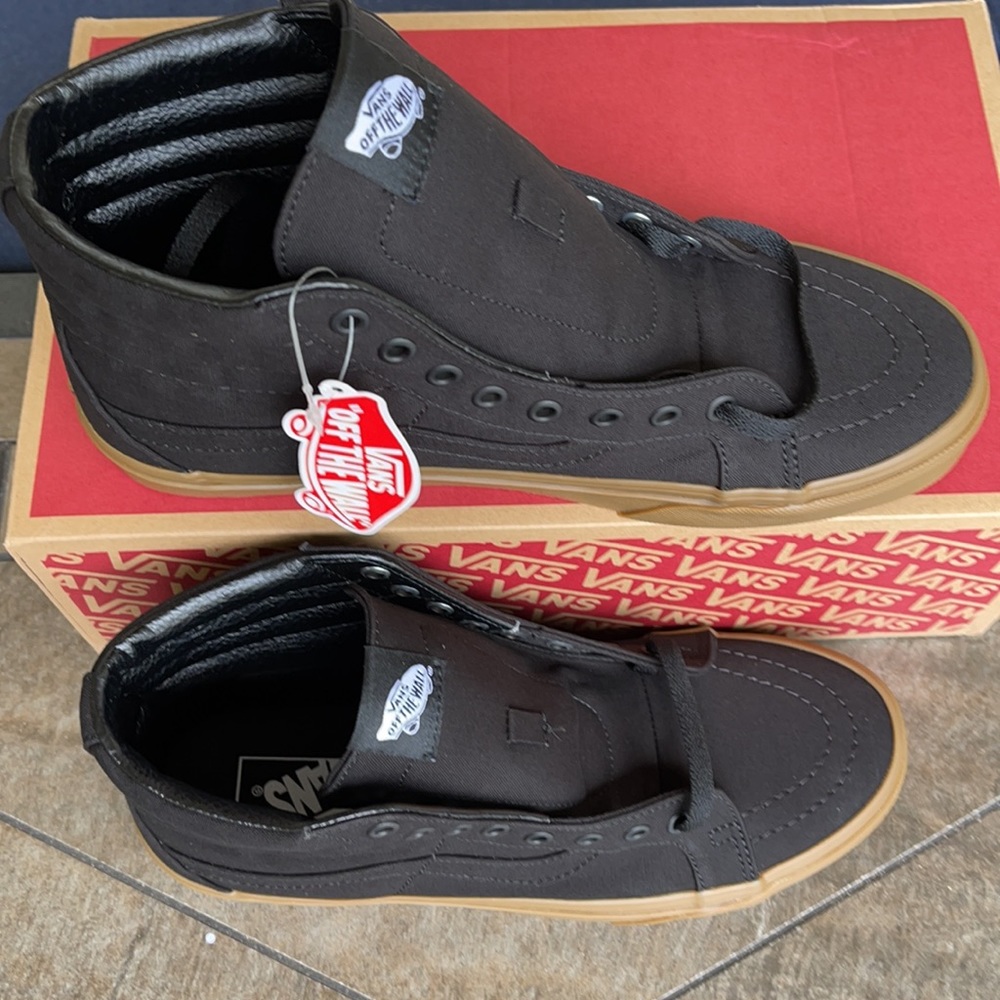 Vans Sk8-Hi Reissued Canvas Gum Black/Light Gum WM - Picture 4 of 16